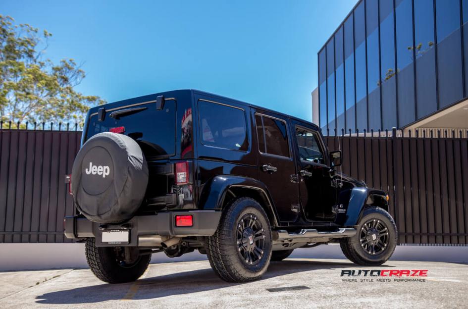 JEEP WRANGLER MONSTER XD 2 MATTE BLACK